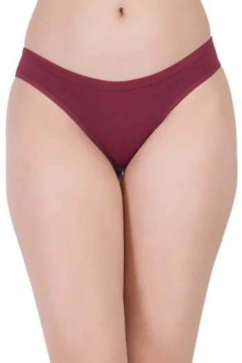 Maroon Cotton Panty – Everyday Comfort